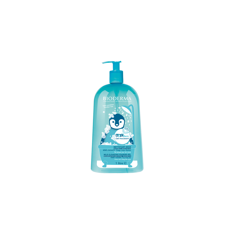 ABCDerm Moussant Gel Nettoyant Doux - 1L