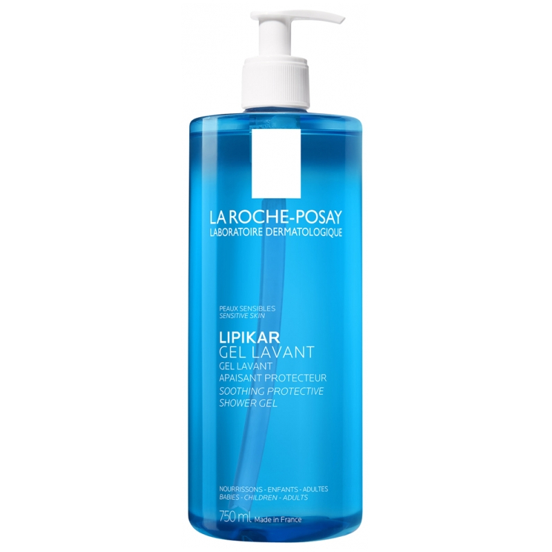 La Roche-Posay Lipikar Gel Lavant Gel Douche Apaisant Protecteur 750 ml