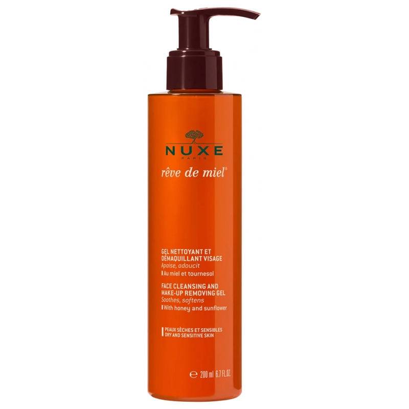 Rêve de miel Gel Nettoyant et Démaquillant - 200 ml