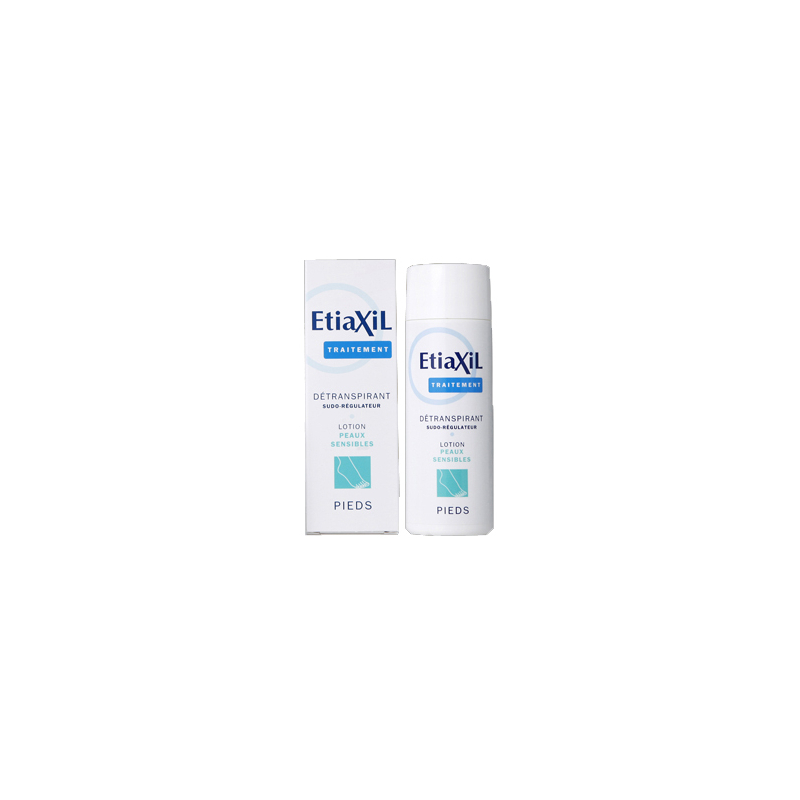 Etiaxil traitement - Détranspirant - Lotion - Peaux sensibles - Pieds - 100ml