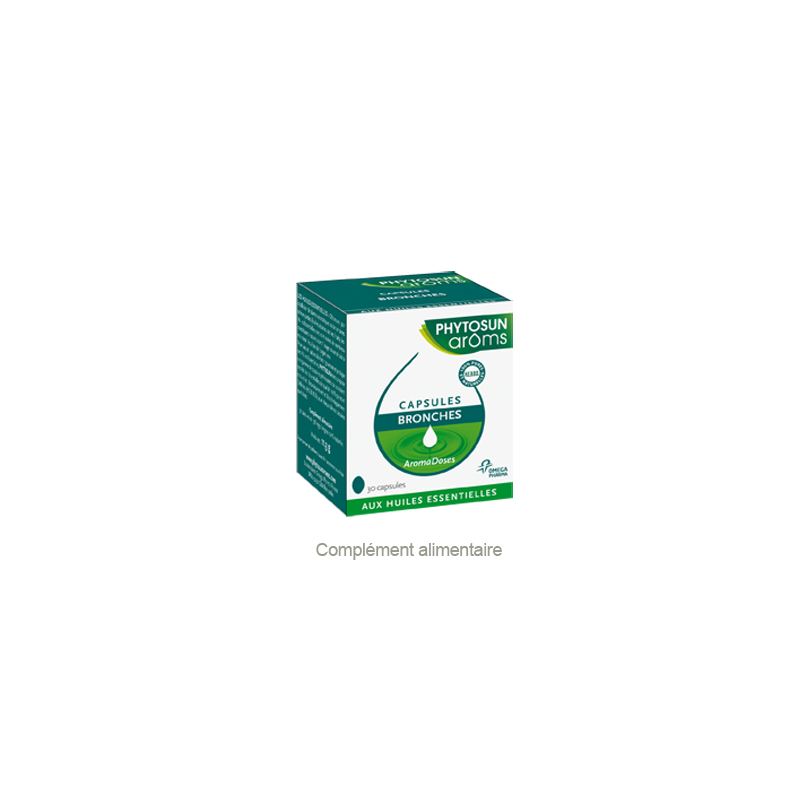 AromaDoses Bronches, 30 Capsules