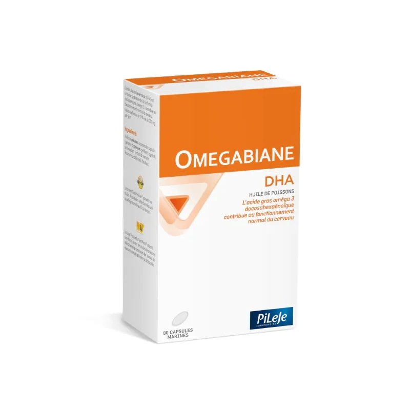 Omegabiane DHA - 80 capsules