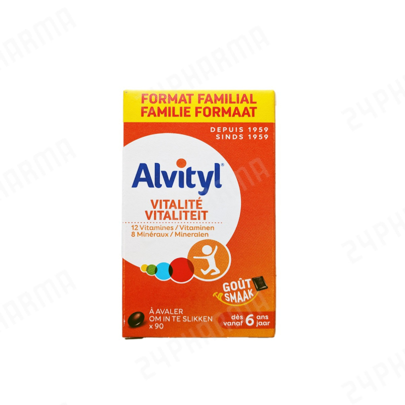 Alvityl Vitalité à Avaler - 90 comprimés