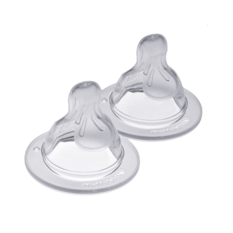 Tétine en silicone Silk Teat débit X (liquide épais) - 2 tétitnes