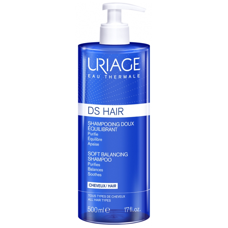 Uriage DS HAIR Shampoing Doux Équilibrant - 500 ml