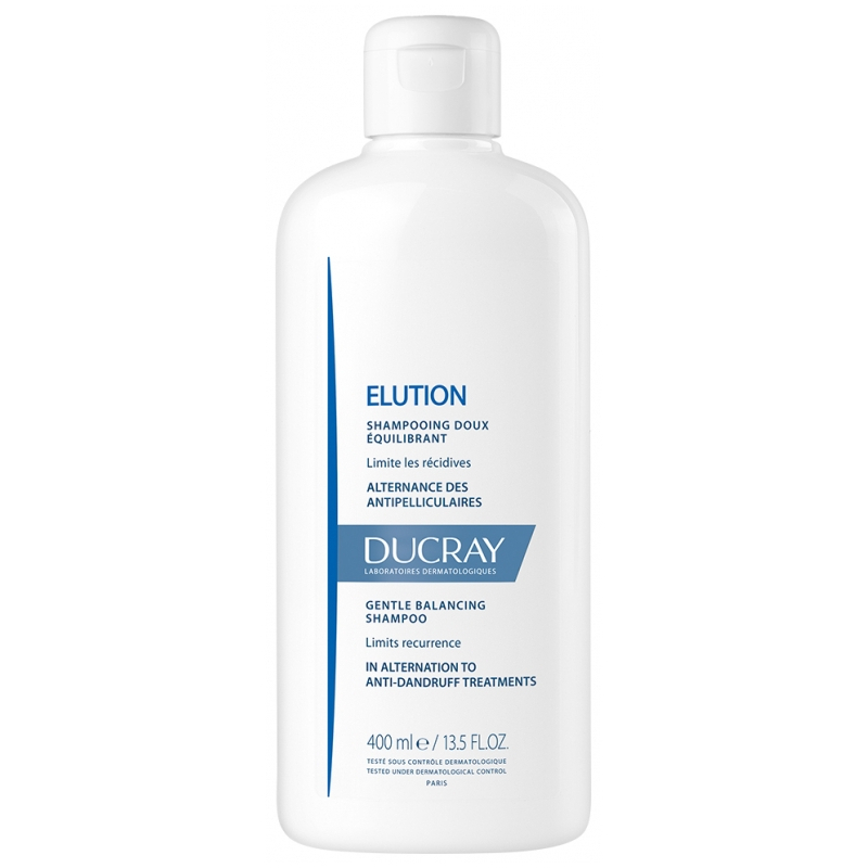 Ducray Elution Shampoing Doux Équilibrant - 400 ml