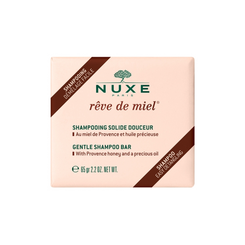 Nuxe Rêve de Miel Shampoing Solide Douceur - 65 g