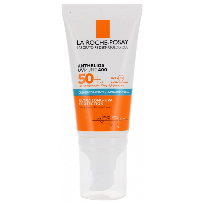 La Roche-Posay Anthelios UVmune 400 Crème Hydratante SPF50+ Sans Parfum - 50 ml