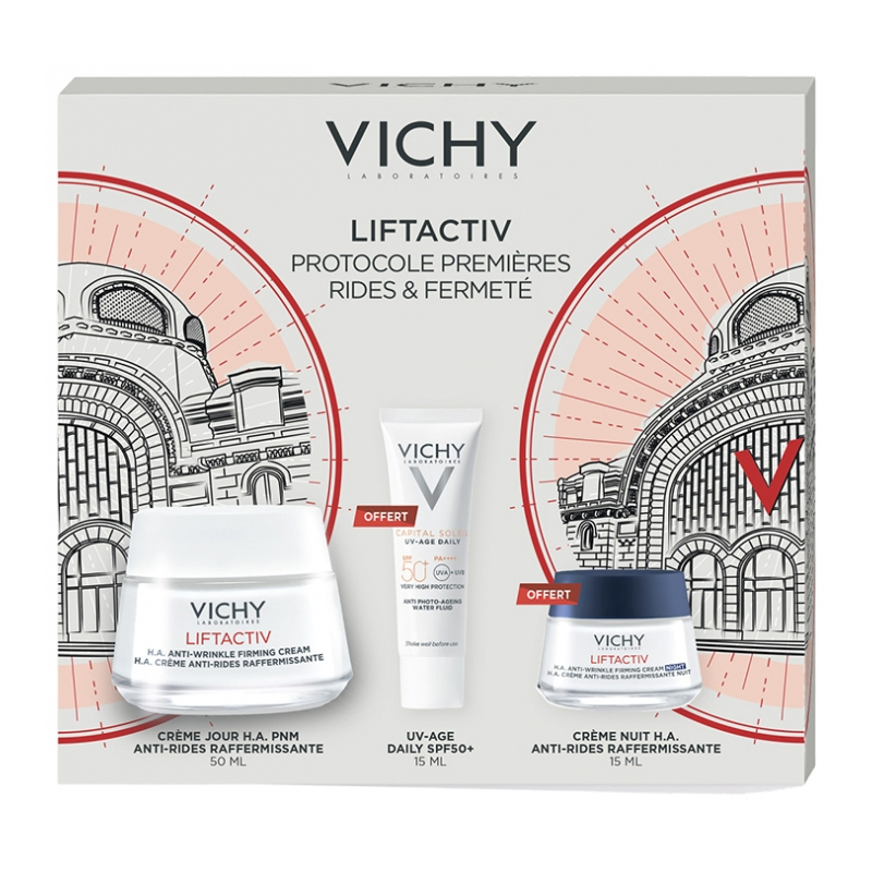 Vichy LiftActiv H.A. Crème Anti-Rides Raffermissante 50 ml + 2 Soins Offerts