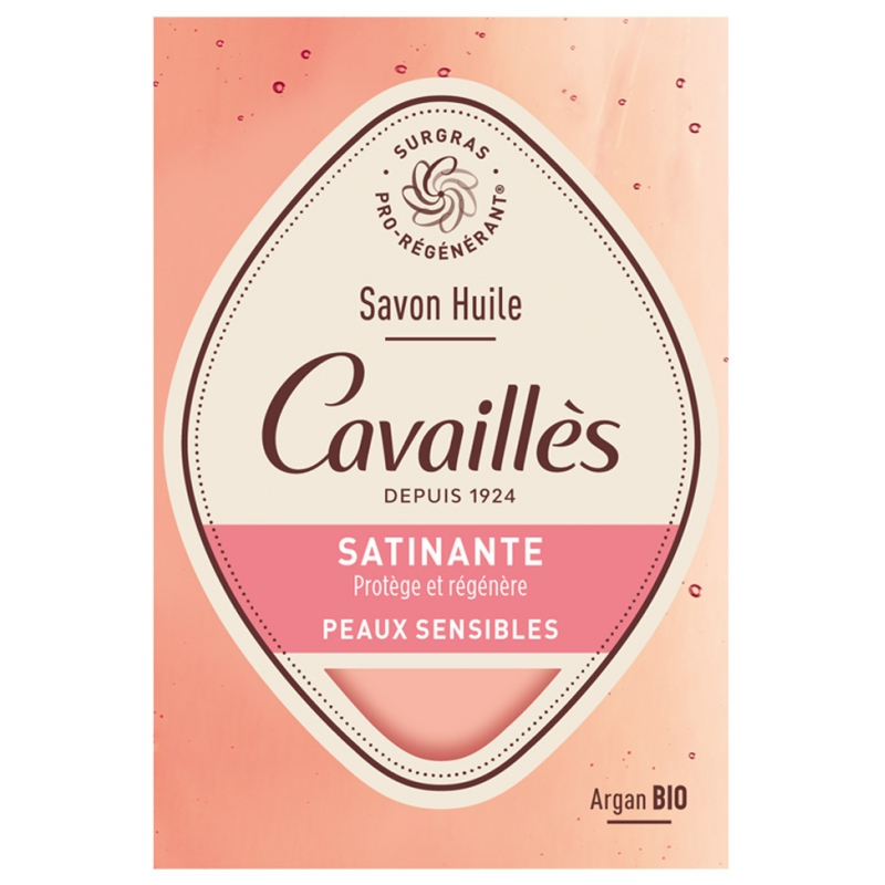 Cavaillès Rogé Cavaillès Savon Huile Satinante Peaux Sensibles - 100 g