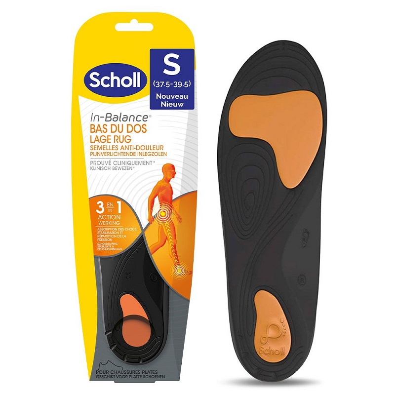 Semelles Anti-Douleurs Bas du Dos In-Balance Scholl