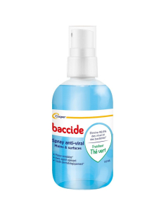 Spray Hydroalcoolique Mains Fraîcheur Thé Vert Baccide