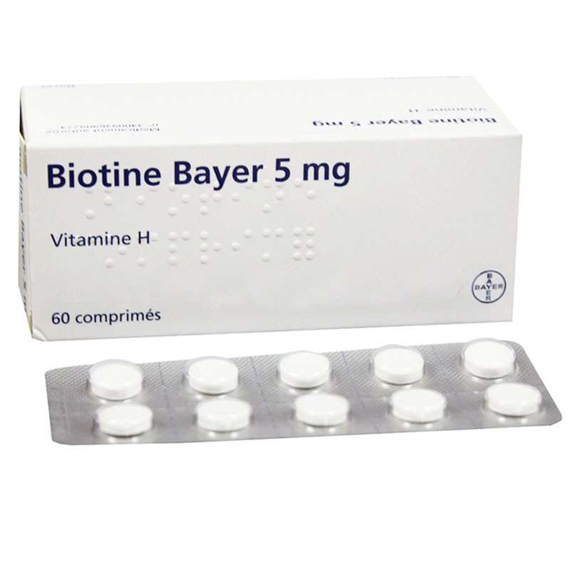 BIOTINE BAYER 5MG