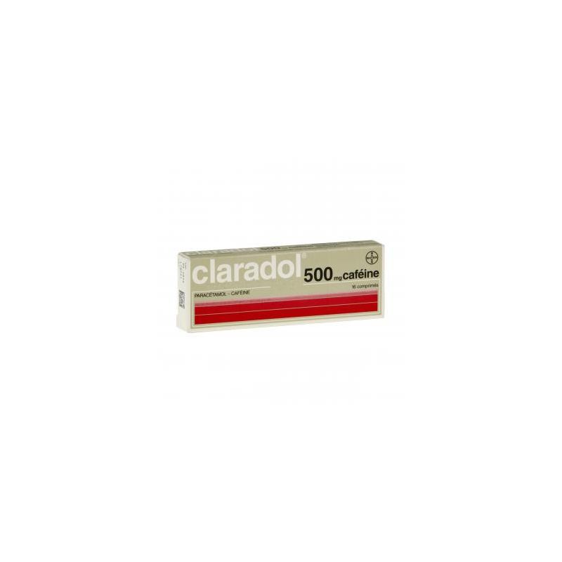 CLARADOL 500MG CAFEINE