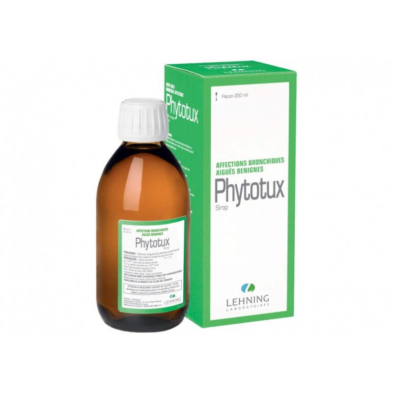 PHYTOTUX SIROP AFFECTIONS BRONCHIQUES BEGNINES