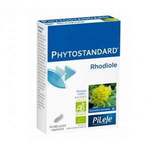Pileje phytostandard rhodiole 20 gélules