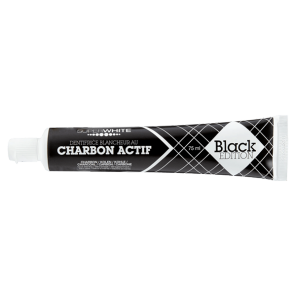 Superwhite black edition dentifrice blancheur au charbon 75ml