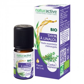 Naturactive thym à linalol huile essentielle bio 5ml