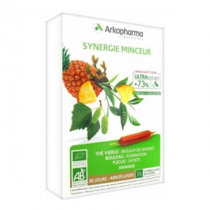 Arkopharma arkofluides bio synergie minceur 20 ampoules