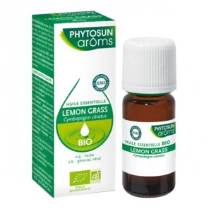 Phytosun arôms huile essentielle lemon grass bio 10ml