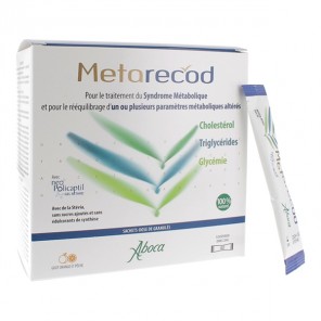 Aboca metarecod syndrome métabolique 40 sachets