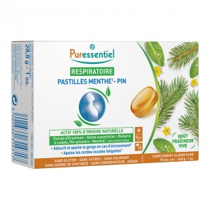 Puressentiel respiratoire pastilles 3 miels aromatiques 18 pastilles