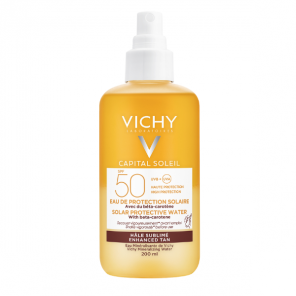 Vichy Ideal Soleil  eau de protection solaire hâle sublimé  200ml