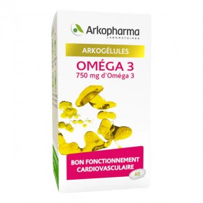 Arkopharma Arkogelules Omega 3 Origine Marine 60 capsules