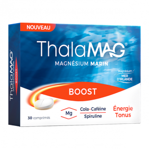 Thalamag boost magnésium marin 30 comprimés