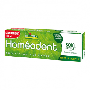 Boiron Homéodent dentifrice soin complet chlorophylle 120ml