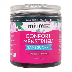 Miumlab Confort Menstruel sans sucres 42 gummies