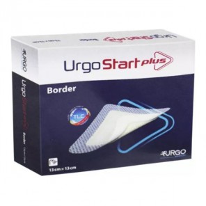 UrgoStart Plus Border 13 x 13cm boîte de 16 pansements