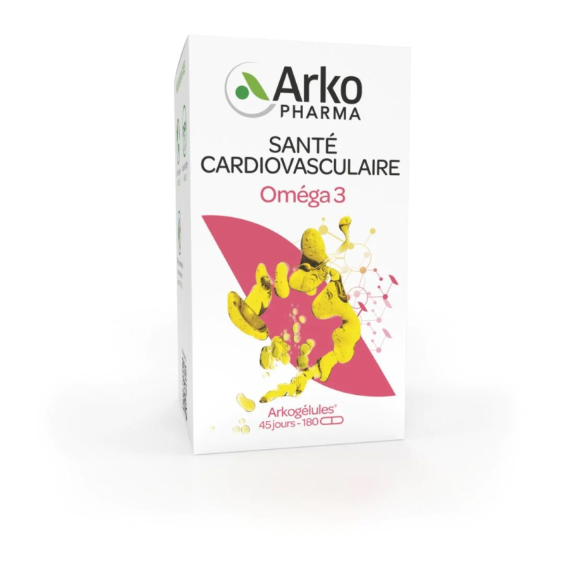 Arkogélules Omega 3 - 180 capsules