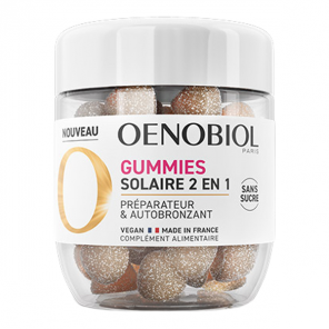 Oenobiol Solaire 2 en 1 - 60 gummies