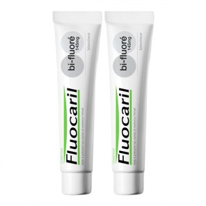 Fluocaril bi-fluoré 145mg dentifrice blancheur 2x75ml