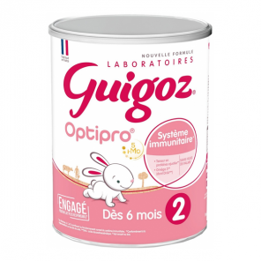 Guigoz Optipro 2 lait 2ème âge 780gr