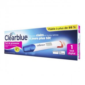 Clearblue Test de grossesse Détection ultra précoce digital