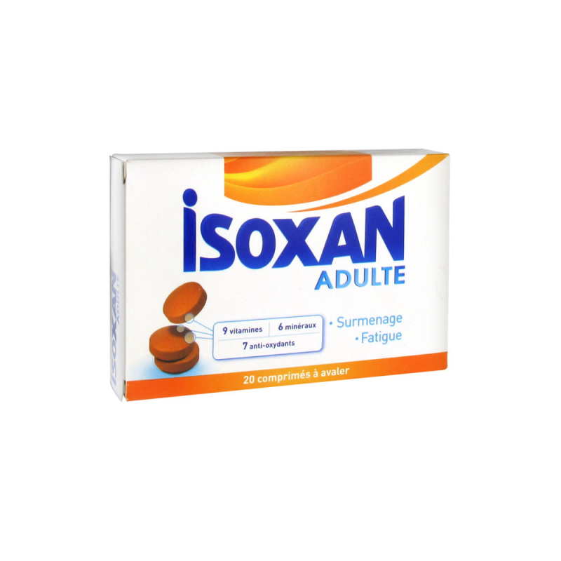 Isoxan Adulte - 20 comprimés