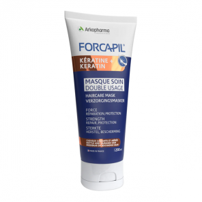 Arkopharma Forcapil Kératine+ masque soin double usage 200ml