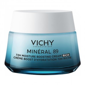 Vichy Minéral 89 crème boost d'hydratation 72H Riche 50ml