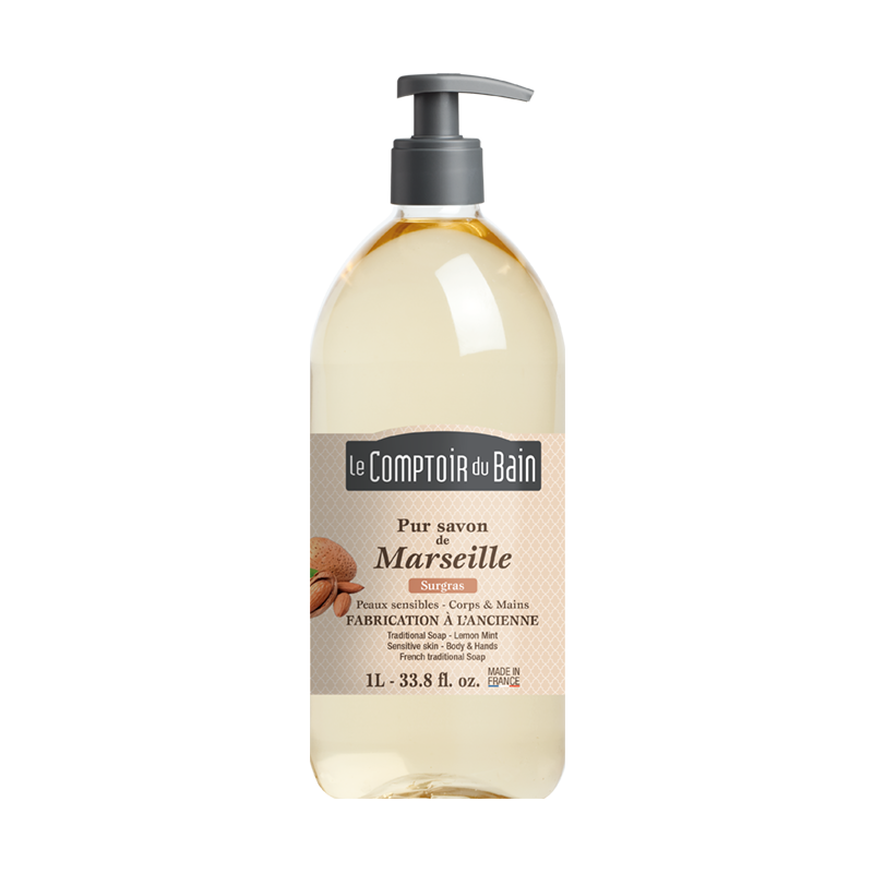 Savon Surgras de Marseille Hypoallergénique - 1L