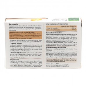 Mediflor Oropolis Pastilles Coeur Liquide Gelée Royale 16 pastilles