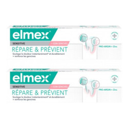 Elmex dentifrice Sensitive Professional Répare & Prévient lot de 2x75ml