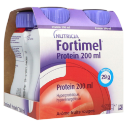 Nutricia Fortimel Protein fruits rouges 4 x 200ml