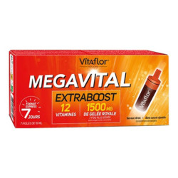 Vitaflor Megavital Extraboost 7 fioles x 10ml