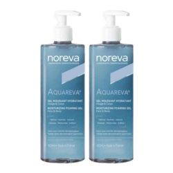 Noreva Aquareva gel moussant hydratant lot de 2 x 400ml