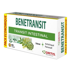 Ortis Bénétransit Transit Intestinal 90 comprimés