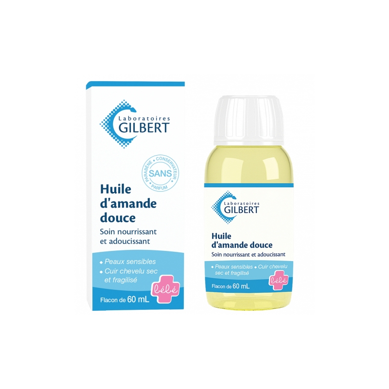 Gilbert Huile d'Amande Douce - 60ml