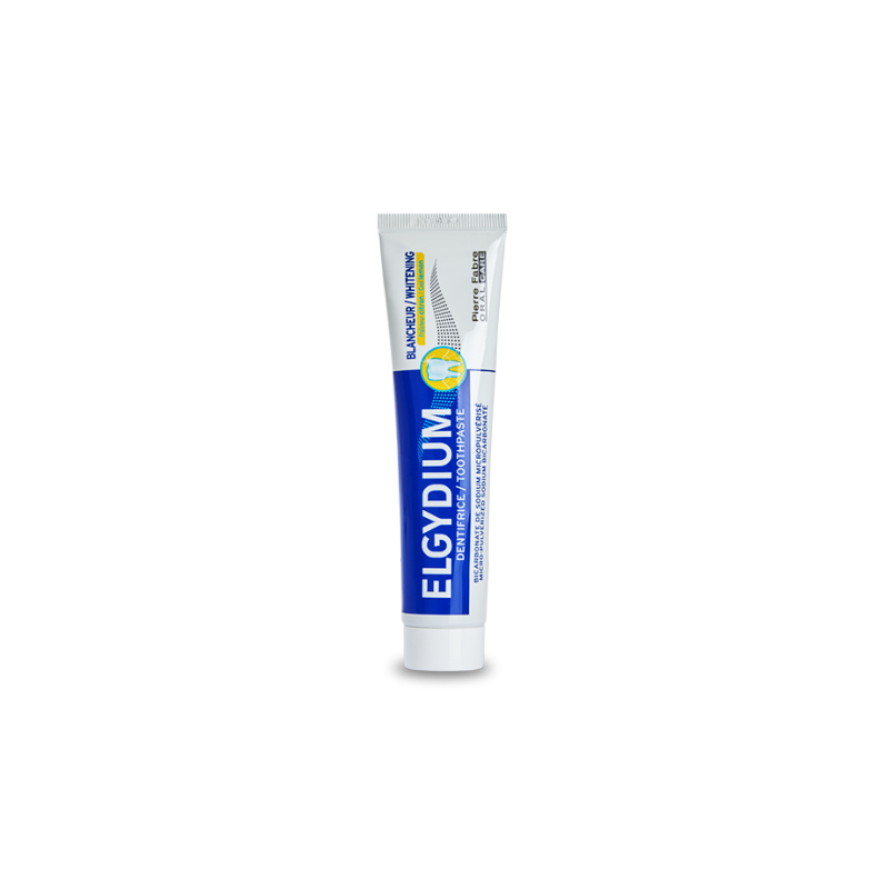 ELGYDIUM Dentifrice Blancheur Citron - 75ml