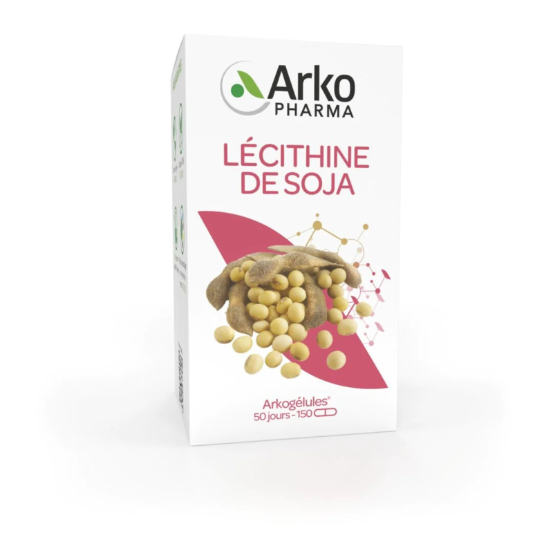 Arkopharma Arkogélules Lécithine de Soja - 150 gélules